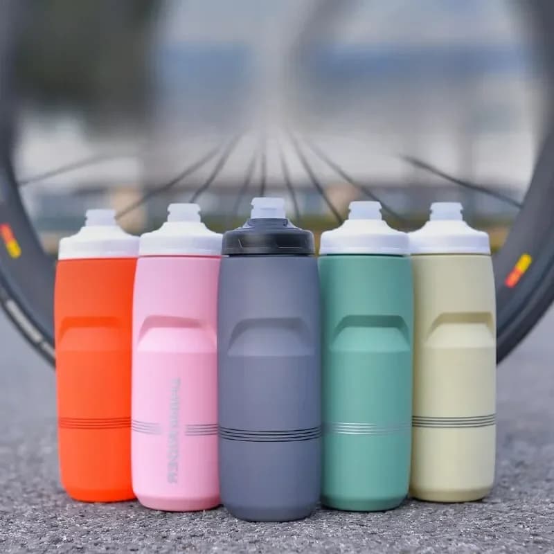 ThinkRider-Bouteille d'eau portable en plastique pour vélo, bouteille de grande capacité, 620ml, 750ml, sports de plein air, cyclisme, VTT, vélo de