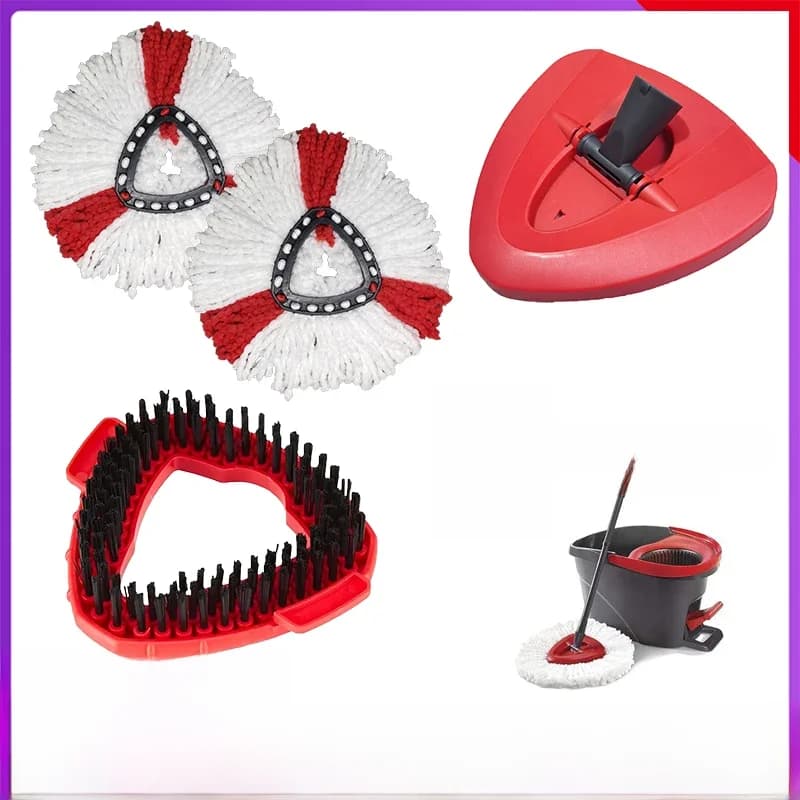 Remplacement de vadrouille pour Vileda o-cedar, tête de nettoyage facile, tampons en tissu de vadrouille en microfibre, recharges de têtes de