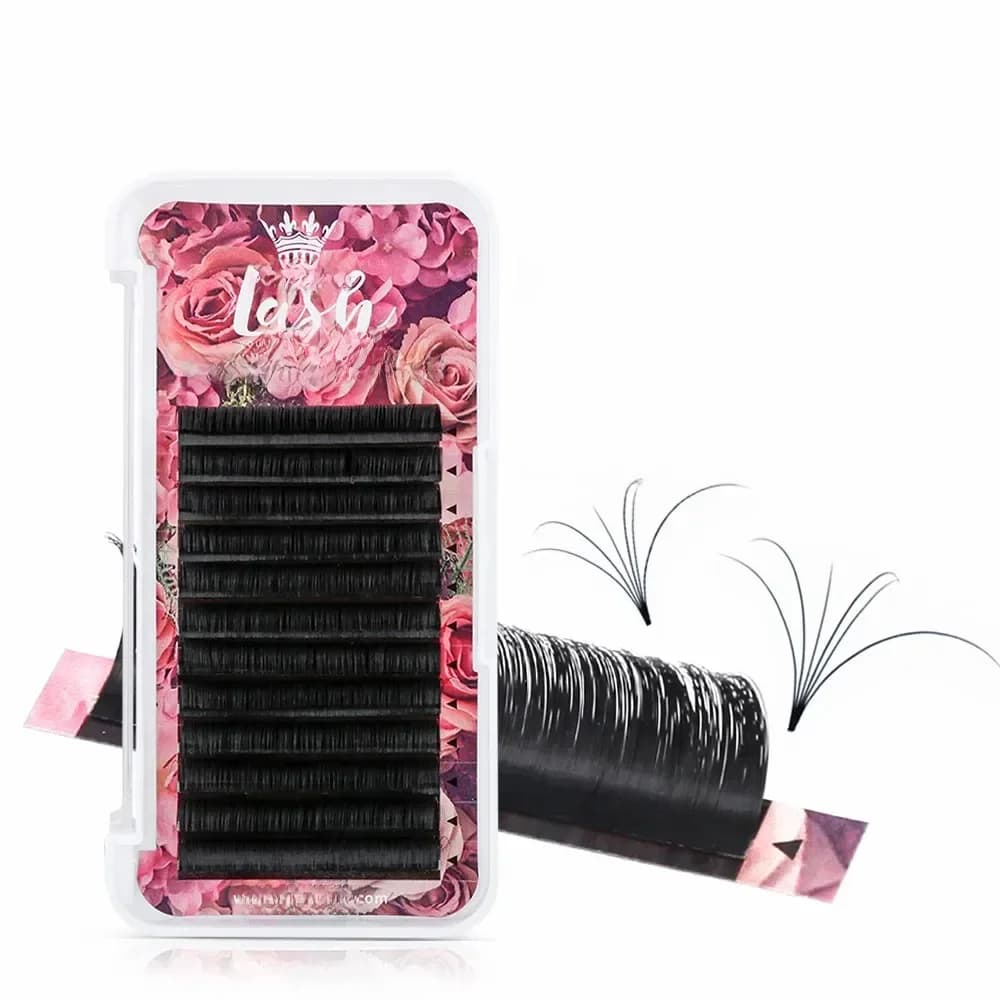 MASSCAKU Volume de ventilateur facile Mega Extension de cils floraison automatique ventilateurs de floraison rapide cils livraison rapide