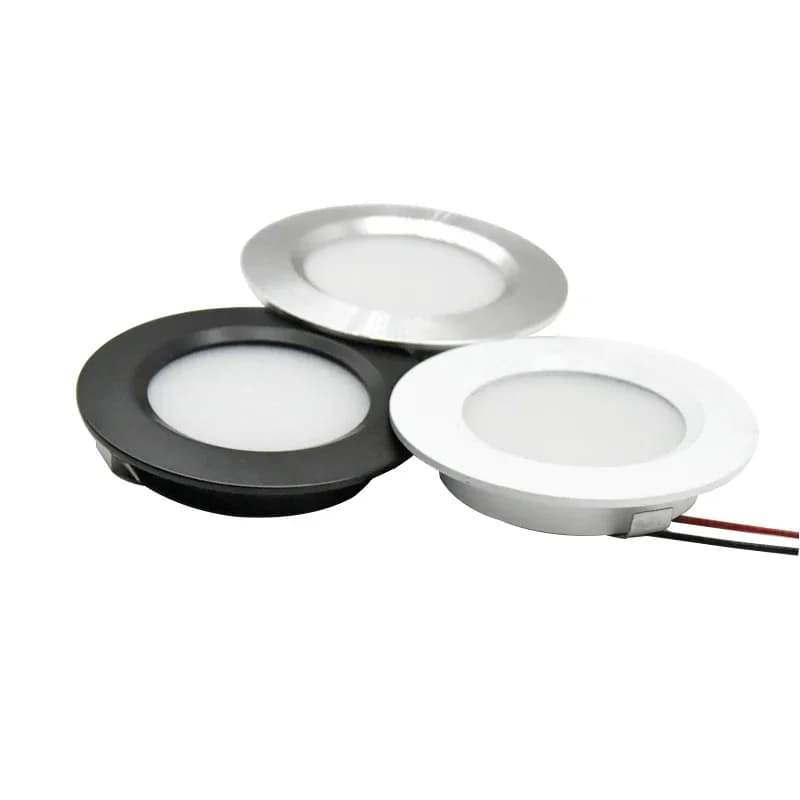 Dimmable 3W 5W 12V 24V Led Spot Light Slim14mm encastré plafonnier D55mm maison hôtel salon ampoule cuisine RV Downlight