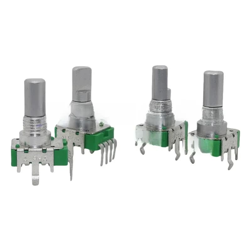 Potentiomètre rotatif à 360 degrés, 3 pièces, RK11 ALPHA RV112FF 0B10K 0B2.5K, 4 broches AKAI APC40 APC40MK2, longueur d'arbre 15mm