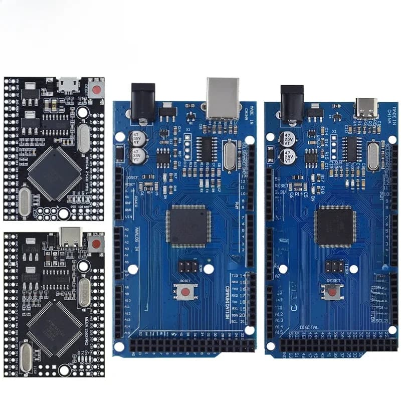 TZT Mega2560 ATMEGA16U2/Pro Mini MEGA 2560 Mega + WiFi R3 ATmega2560 CH340G pour carte de développement Arduino Mega R3 ESP8266