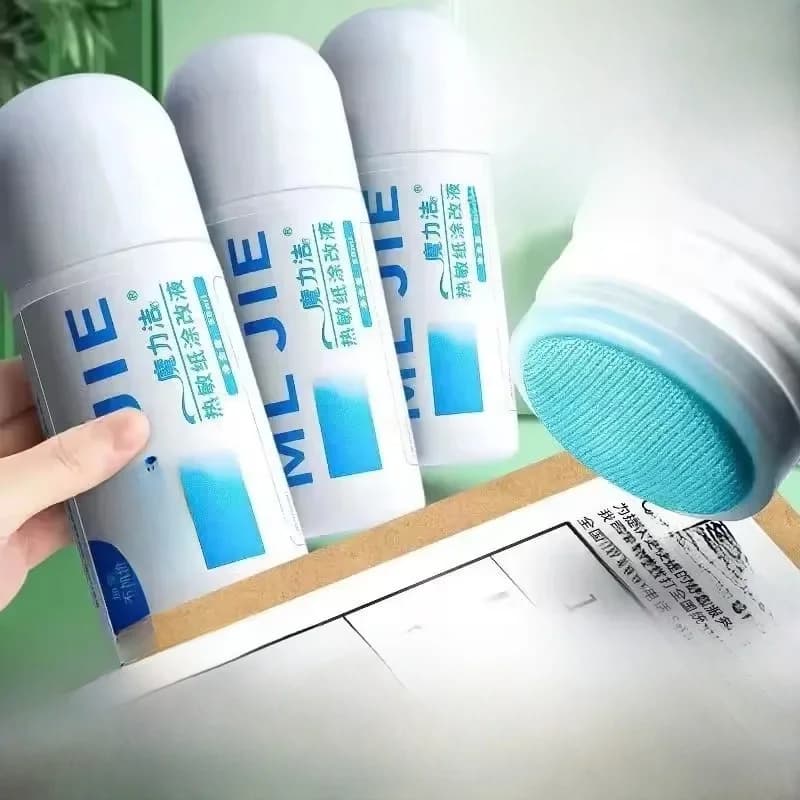 Papier thermique à séchage rapide, gomme fluide correctrice, boîte à colis, protecteur d'informations d'identification, Anti-peep, garde