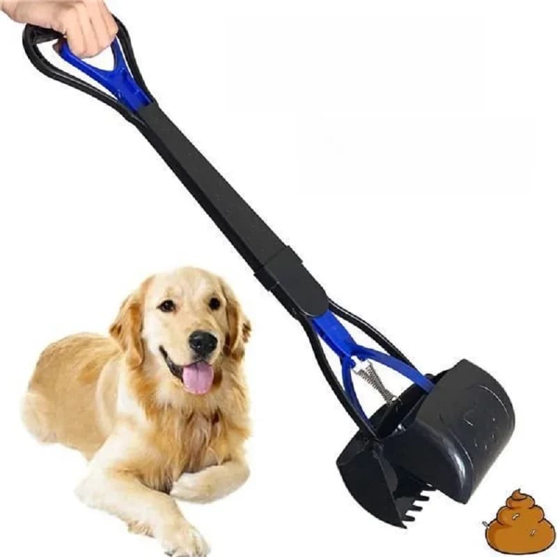 Pelle à merde pour chien, pince à mâchoire, robuste, à Long manche, pour chien, chiot, chat, cueilleur de déchets, outils de pelle de nettoyage