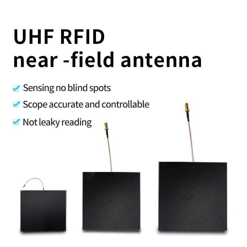 Antenne UHF RFID -10dbi en champ proche 865mhz 868 Z successive uhf rfid, détenus circulaires pour la gestion des bijoux RFID UHF