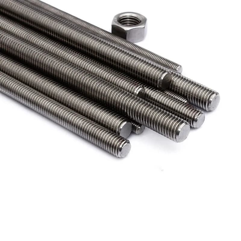 M2-M20 304 Acier Inoxydable Filetage Complet plus récent Vis plus récent sauna moins Boulon Filetage Plein exacjon Fileté