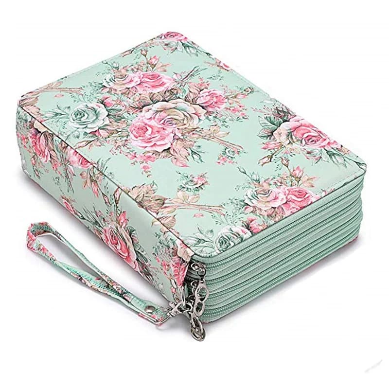 Boîte à crayons pour filles et garçons comportant 120 à 168 fentes, grand sac disposant d'un beaucoup de cartouche,