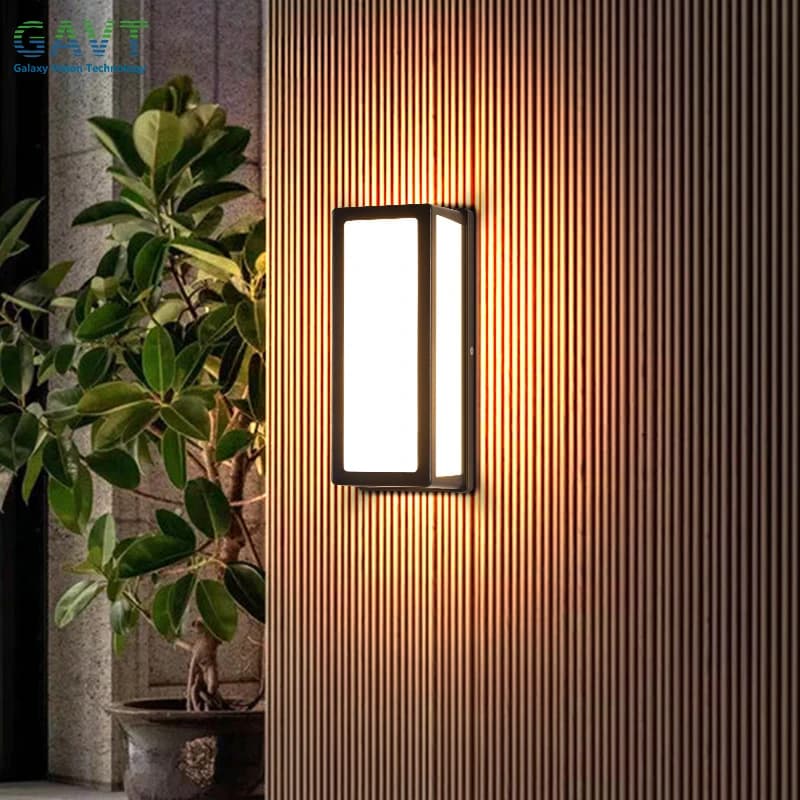 LED lumières extérieures capteur de mouvement applique murale extérieure étanche IP65 applique extérieure lumières de jardin lampadaire