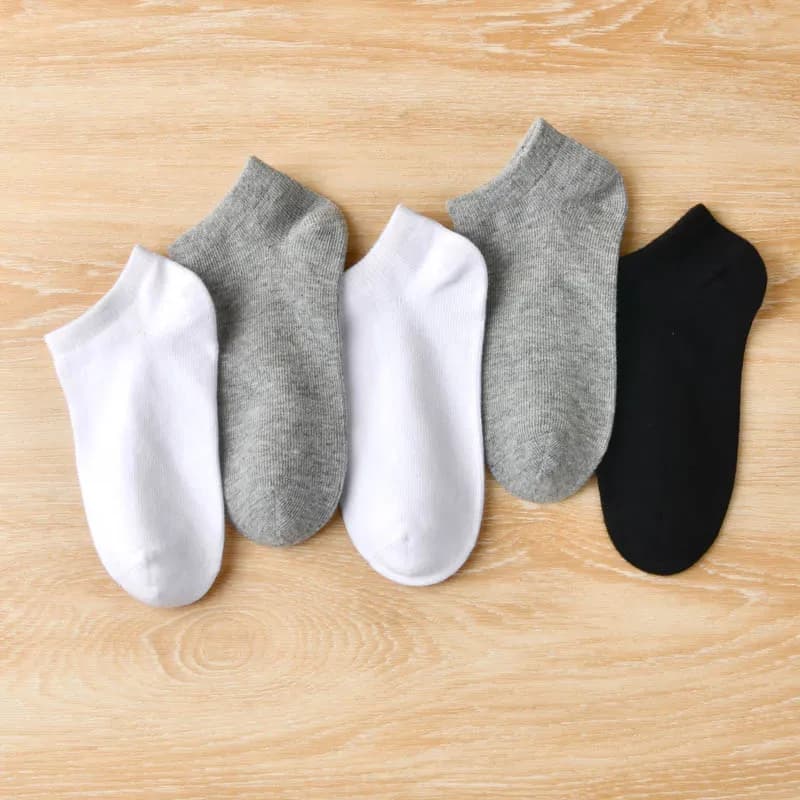 Chaussettes bateau désossées printemps et automne, chaussettes de sport en coton pour enfants filles et garçons de 1 à 16 ans