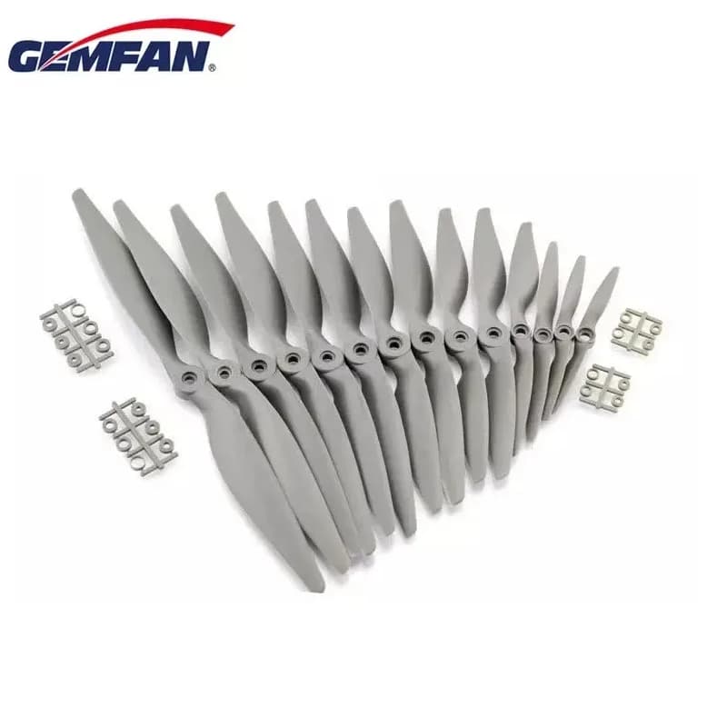 Gemfan APC hélice en Nylon 5050 6040 7050 7060 8040 8060 9045 9060 1050 1060 1070 1155 1260 1365 1470 pour FPV RC accessoire d'aile fixe