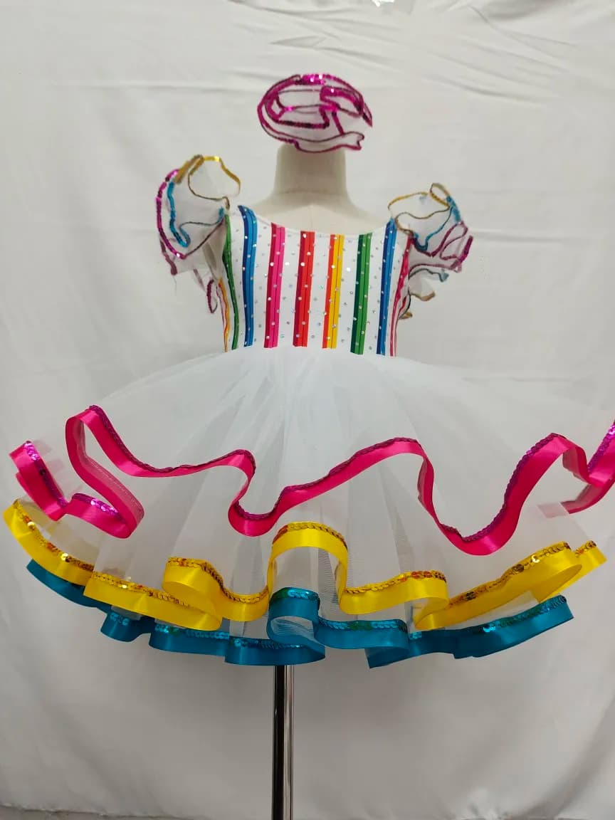Robe de danse moderne à sequins pour filles, tutu de danse de salon, robes de danse jazz pour bal de promo, tenue de scène, robe de princesse pour