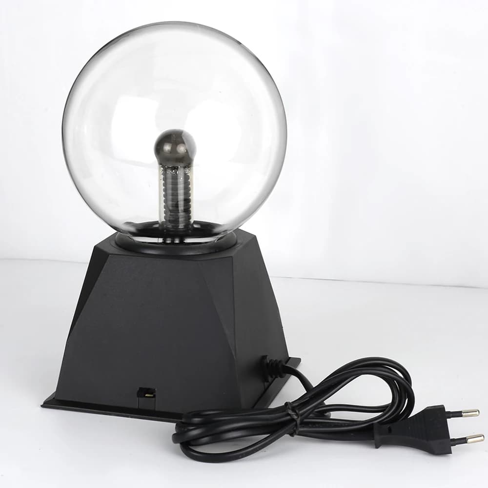 Lampe LED tactile boule de Plasma 4/220 pouces, nouveauté magique, veilleuse de noël, cadeau de décoration pour enfants, 5/6 V
