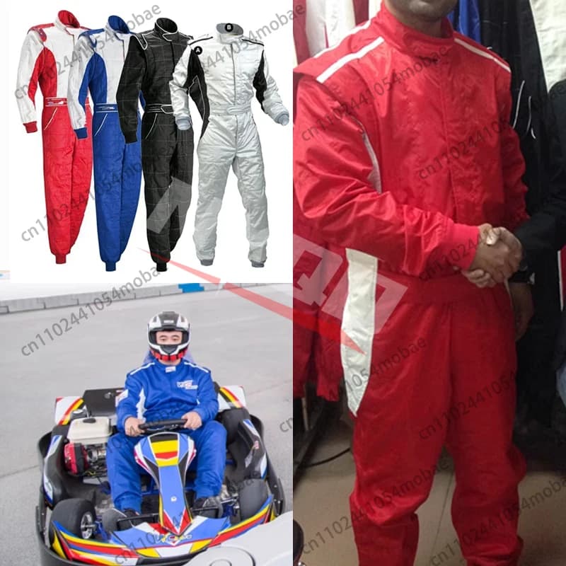 Combinaison de Kart pour adultes et enfants, combinaison de ATV, véhicule tout-terrain, piste de Moto de course, combinaison de Karting imperméable,
