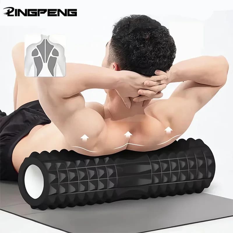 Rouleau de Massage en mousse 45/30cm, colonne creuse, équipement de Fitness pour Massage musculaire, physiothérapie et rééducation sportive