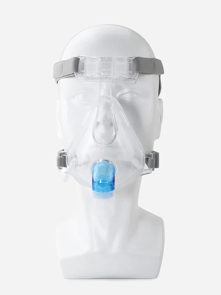 Masque facial complet CPAP pour le nez et la bouche, masque respiratoire nasal intégral pour CPAP, APAP, BIPAP, anti-ronflement, apnée du sommeil,