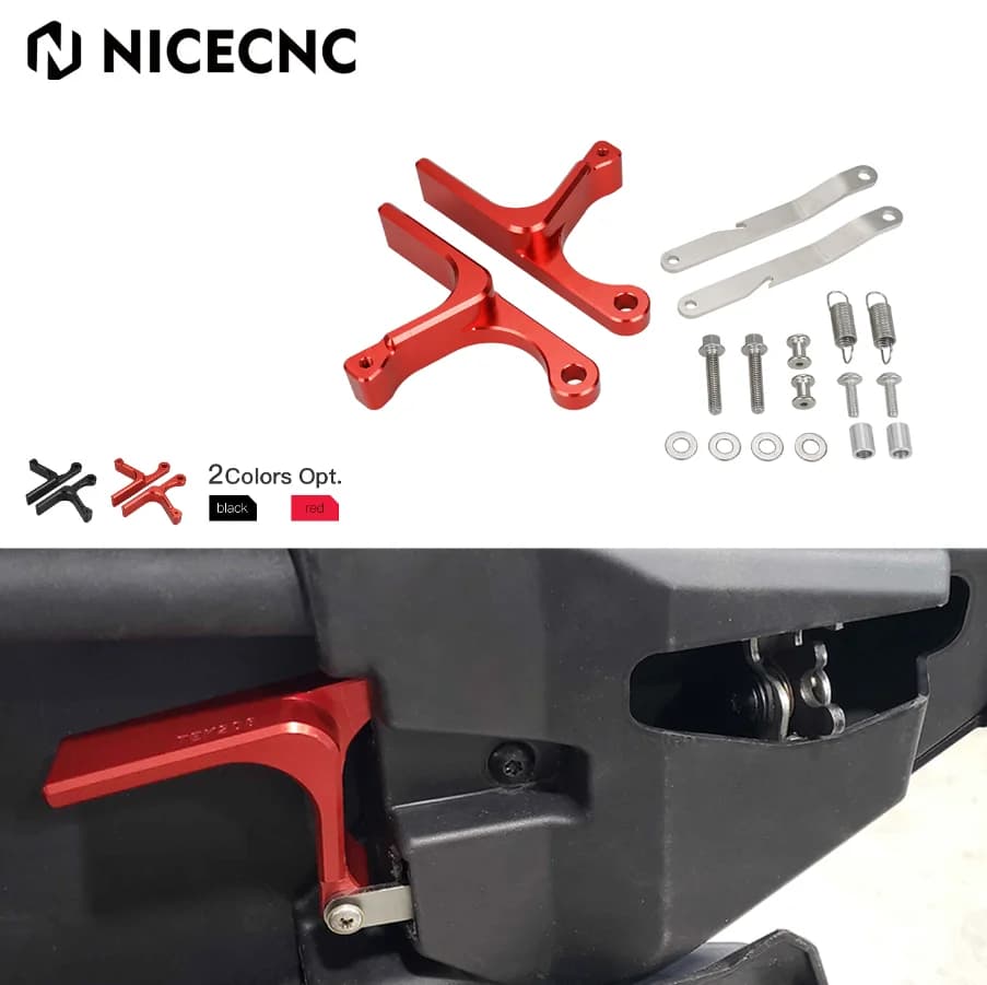 NICECNC – ensembles de poignées de porte pour Can Am Maverick X3 R 4x4 Max Turbo DPS 2017-2022, universels, adaptés aux accessoires UTV, en