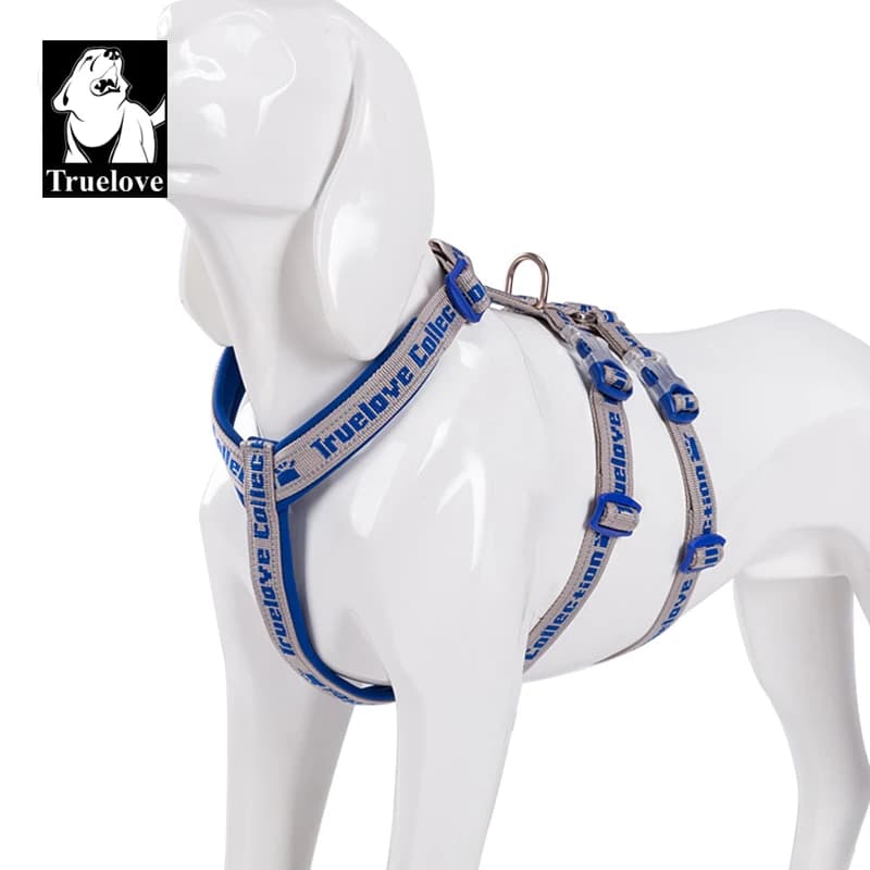 Harnais pour chien réfléchissant et imperméable Truelove TLH6571, gilet en nylon SBR avec boucle Dnauf