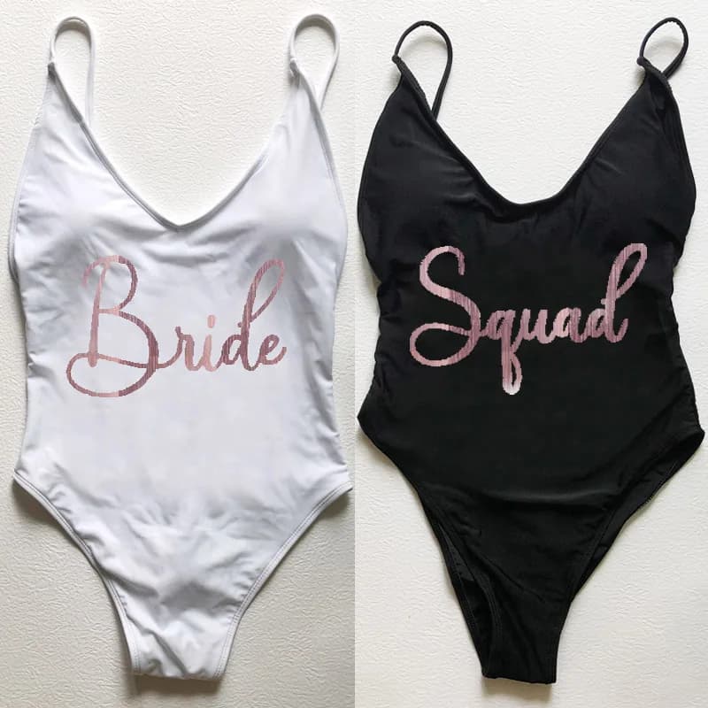 Maillot de bain une pièce rembourré pour femmes, Sexy, dos nu, Rose, doré, monokini, tanga, vêtements de plage, été, S-3XL