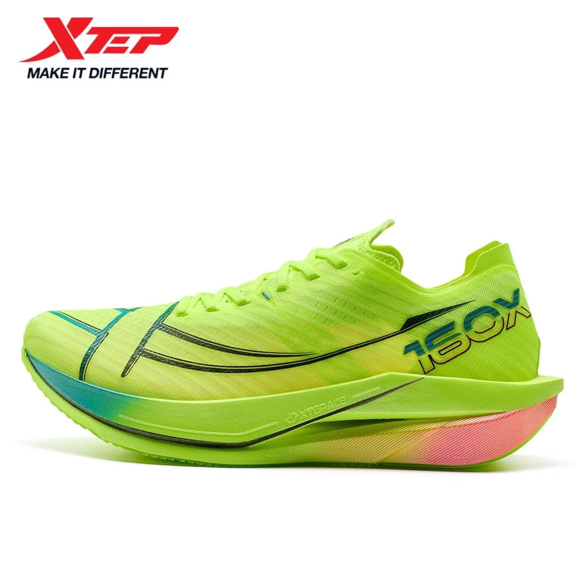 Xtep 160X 6.0 chaussures de course pour hommes été multi-scènes plaque de carbone chaussures de course respirant chaussures de sport de course