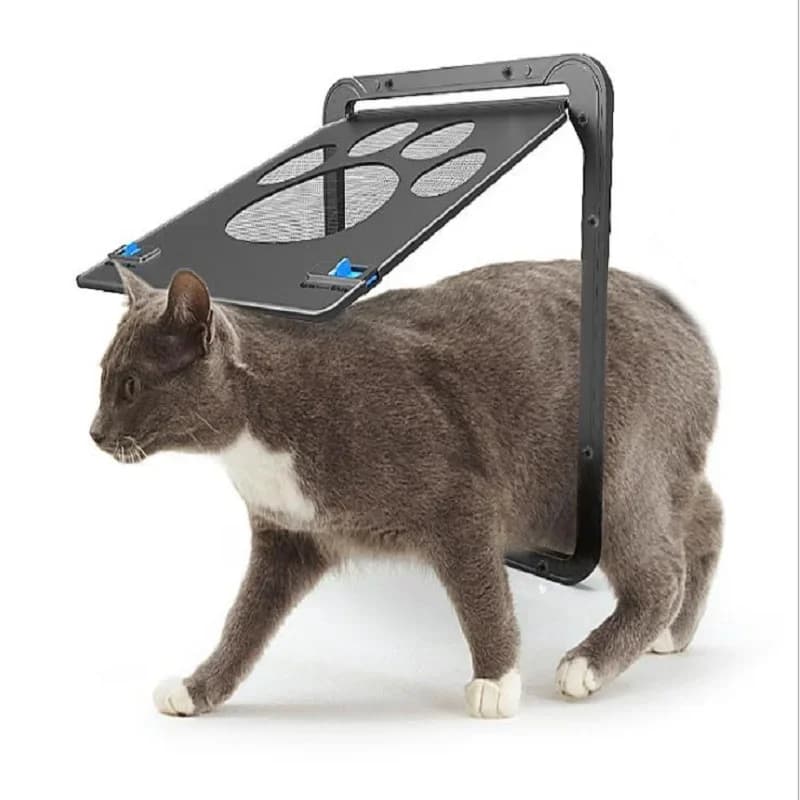 Écran magnétique verrouillable pour animaux de compagnie, porte de fenêtre, maison, entrée libre, facile à installer, mode, extérieur, chien,