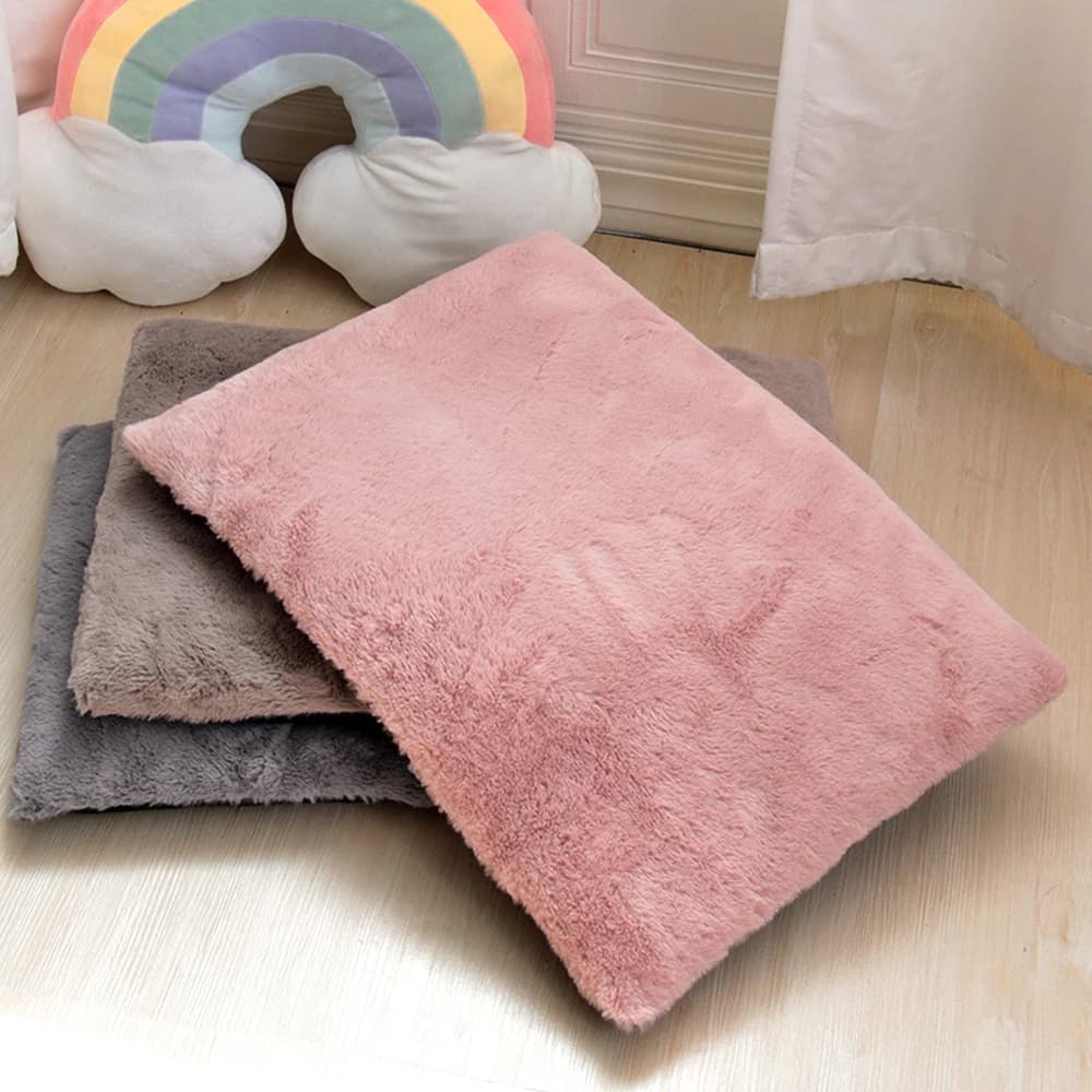 Tapis de couchage épais pour chien, matelas chaud d'hiver pour animaux de compagnie, chiot, chat, canapé, couverture pour petits et grands chiens,