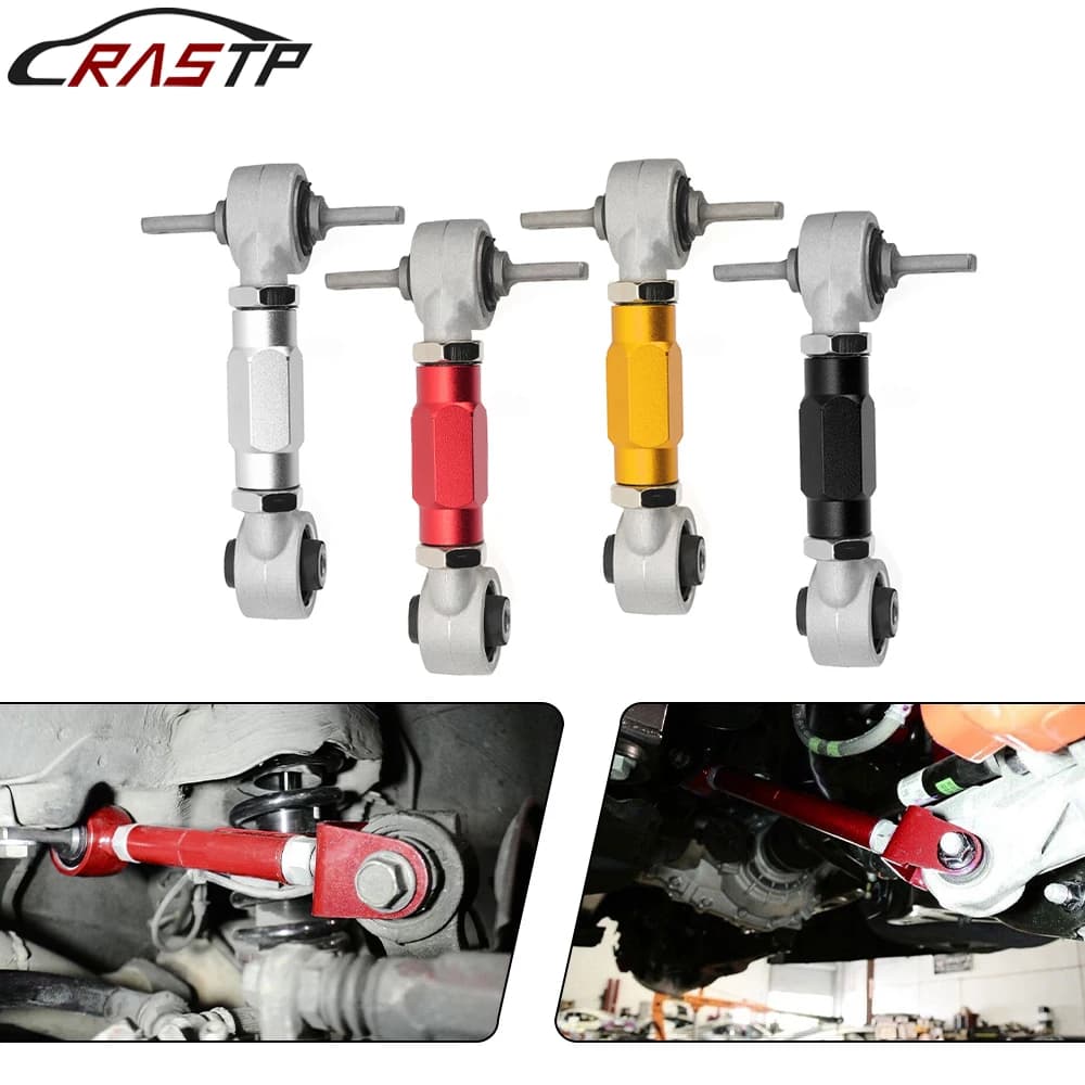 RASTP-Kit de cambrure de Suspension arrière réglable en aluminium bras de commande réglable en os de chien pour Honda Civic EK EG CRX 1988-2000