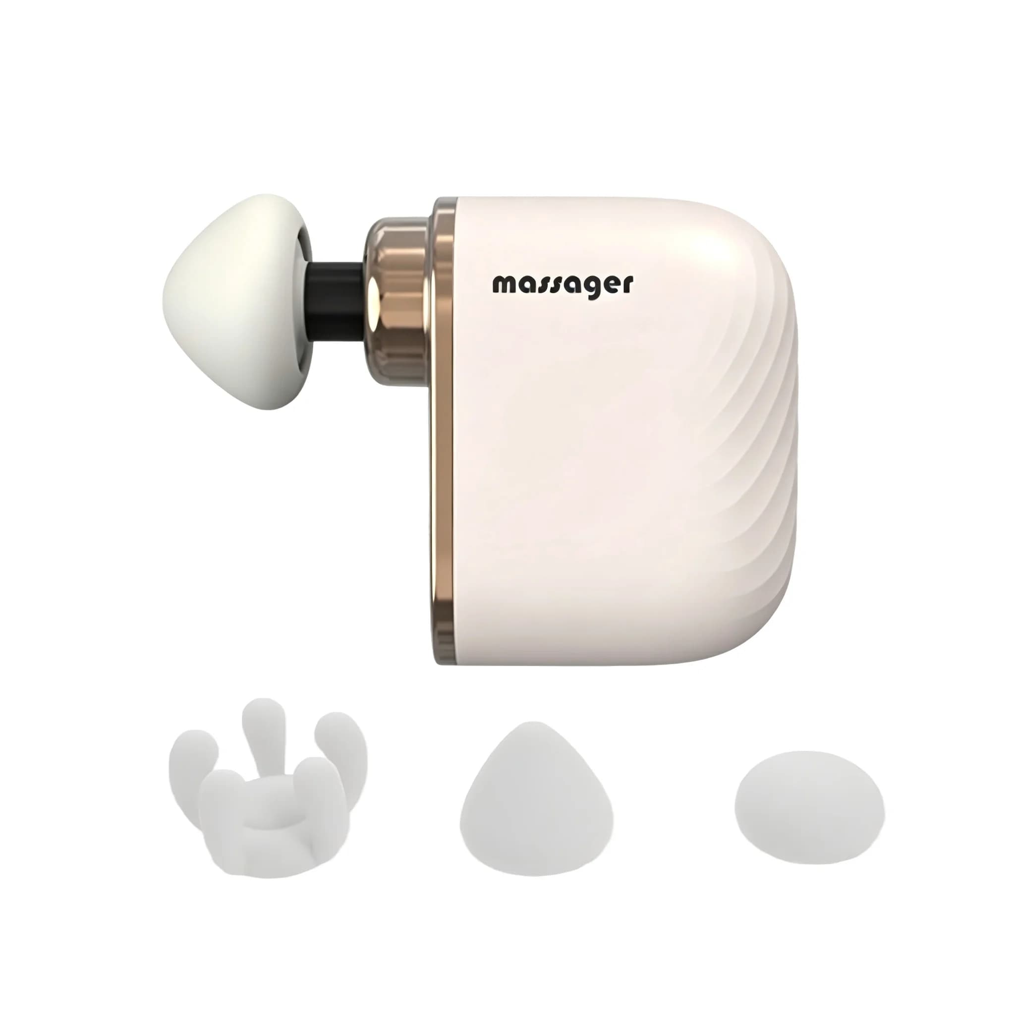 Mini pistolet de massage à percussion haute fréquence pour relaxation musculaire profonde, portable et de poche