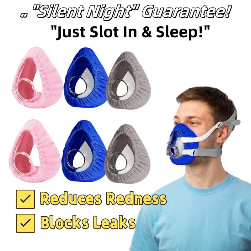 Doublures de masque CPAP pour masques complets – Convient à ResMed AirFit F20 / AirTouch F20, Philips DreamStation |   Réduire les rougeurs et les