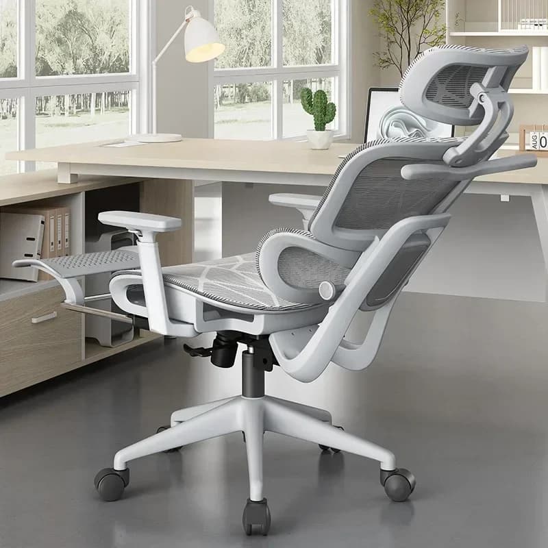 Chaise d'ordinateur de jeu électronique, Support dossier de siège ergonomique réglable, livraison gratuite, chaise de bureau Sedia, meubles de