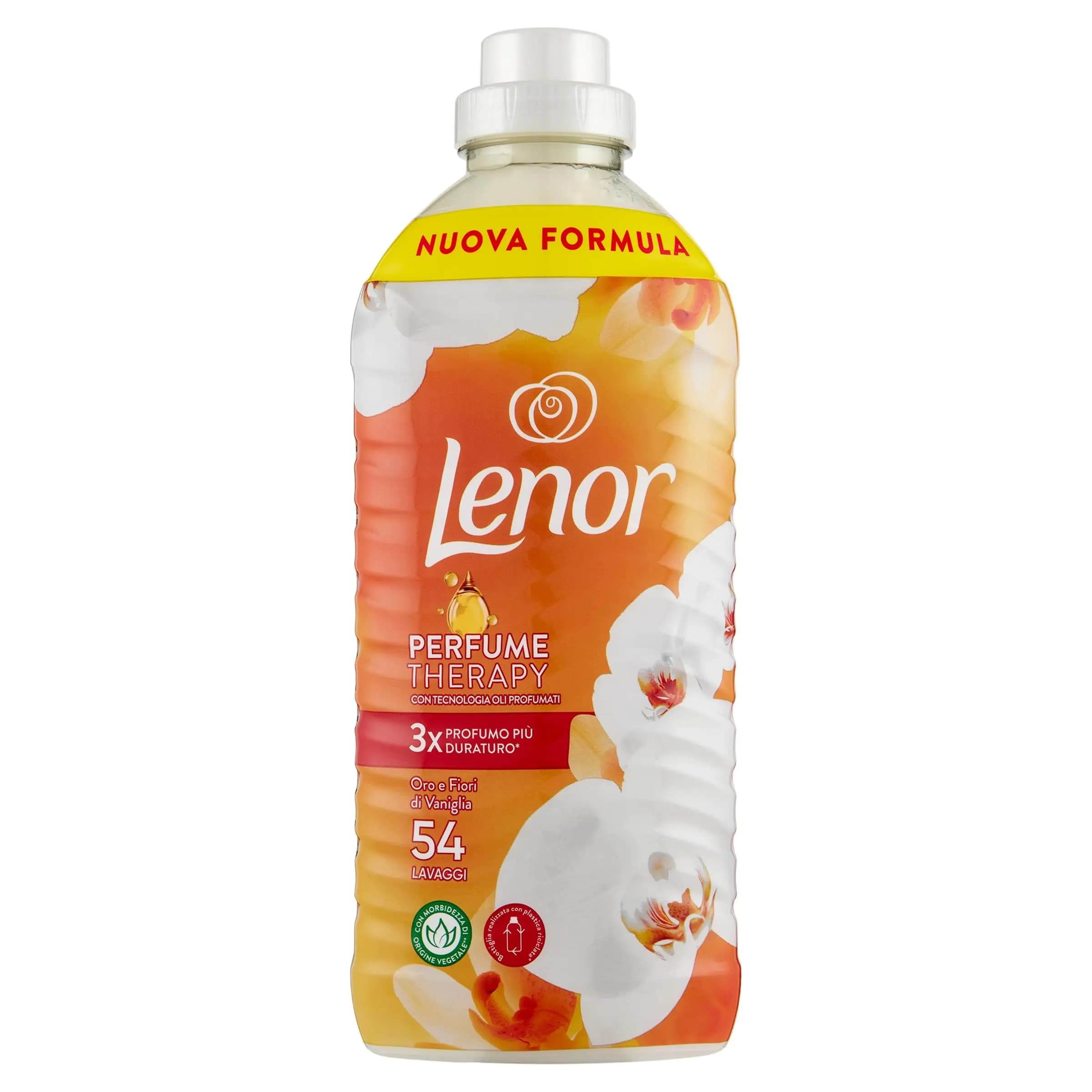 Machine à laver en tissu Lenor concentré fleurs d'or et de vanille, 1134 ml