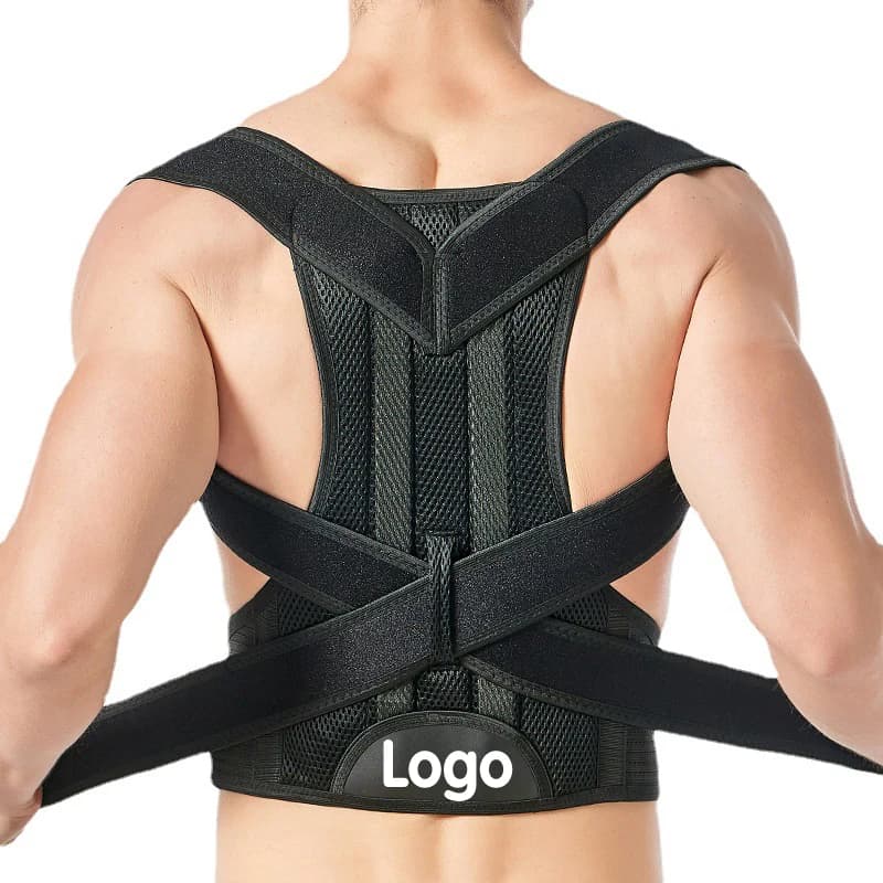 Orthèse dorsale Orth4WD avec plaque en alliage, ceinture de soutien de la posture de scoliose, adaptée aux étudiants, enfants, femmes, hommes, 3XL,
