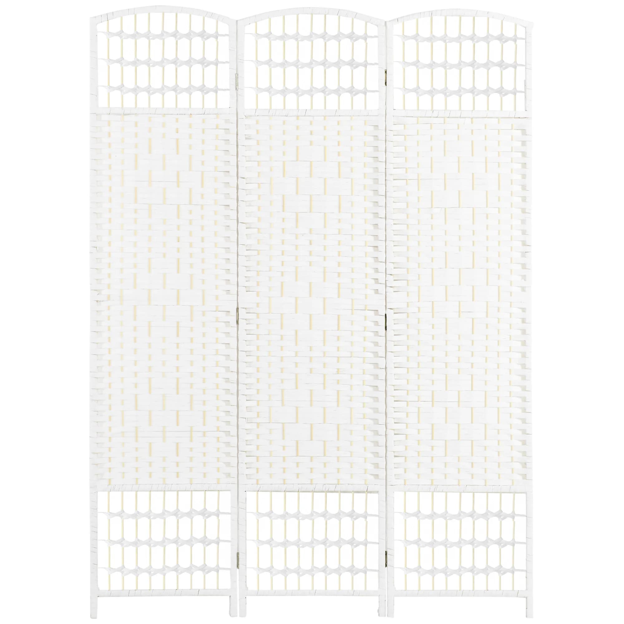 Paravent pliable Homcom à 3 panneaux 120x170 cm pour salon