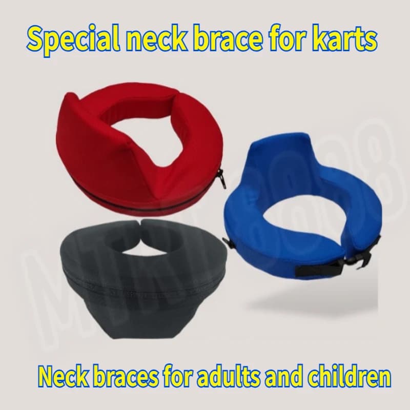 Équipement de course de kart réglable pour adultes et enfants, protection du cou, équipement de sécurité, équipement de club de karting,