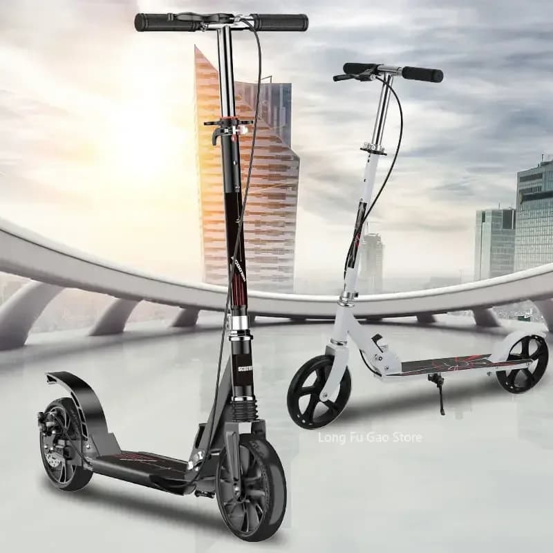 Trottinette adulte deux roues école urbaine Campus adolescent huitième génération Scooter pliant enfant deux roues 6 à 12 ans