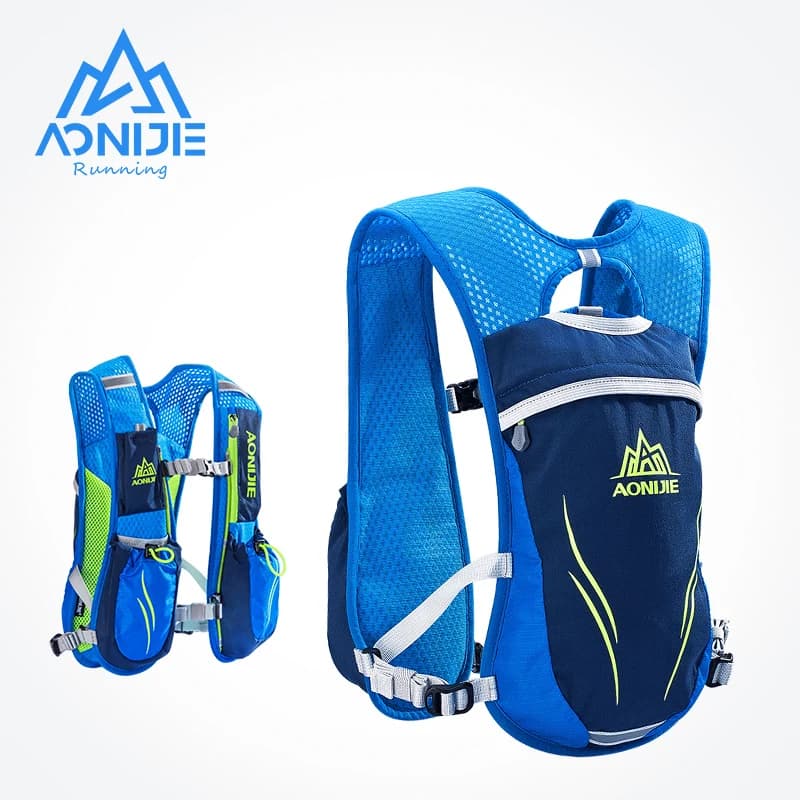AONIJIE-hydratation sac à dos gilet harnais pour 1,5 l vessie d'eau randonnée Camping course Marathon course Sport E885 5,5 l