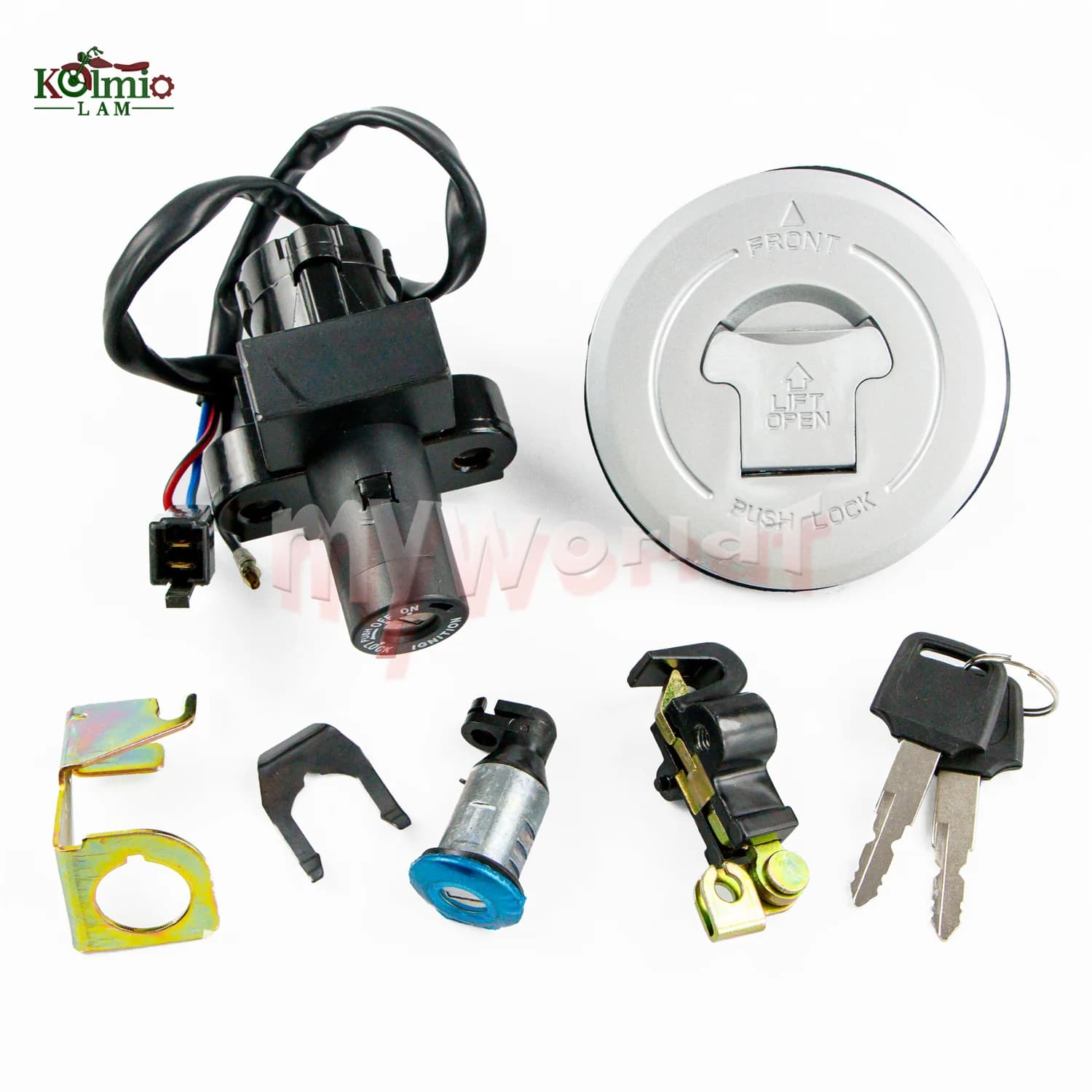 Clé de bouchon de carburant pour Honda, XRV750, Africa Twin, 750, 1993-2000, VILLE, interrupteur, serrure, Xwatches, 750, 1994, 1995, 1996, 1997,