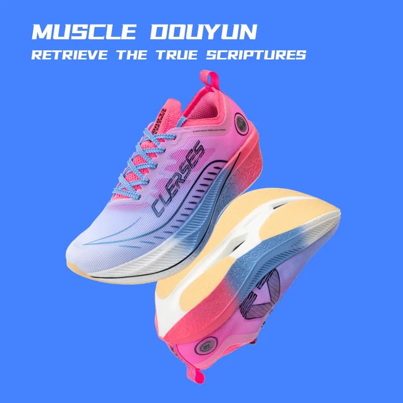 CIERSES JINDOUYUN-Chaussures de course professionnelles pour homme, souliers de sport, entièrement en carbone, pour marathon, 1.0-8, 2024, 2421