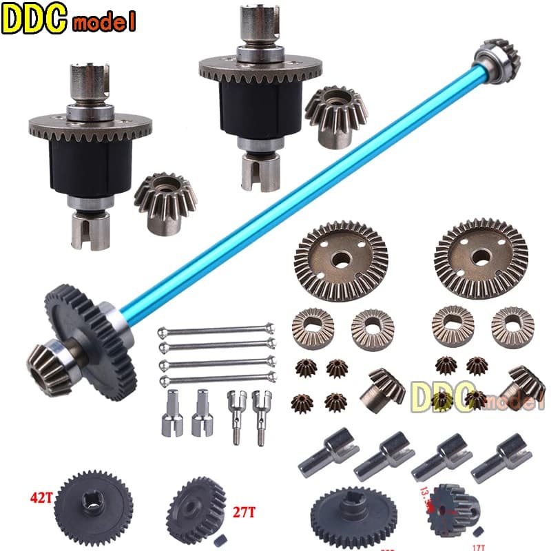WLtoys A959 pièces télécommande RC voiture pièces de rechange mise à niveau engrenage métallique pour A959 A979 K929 engrenage différentiel