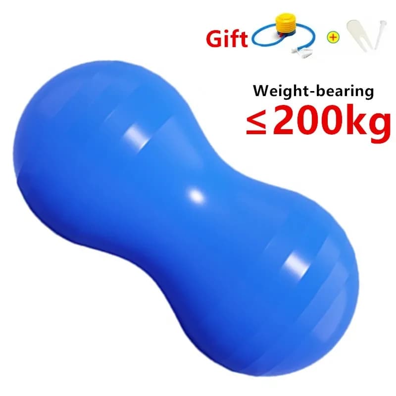 Balle d'arachide Yoga Pilates balle Anti-éclatement physiothérapie balle d'exercice pour l'équilibre travail naissance maison porteur 200kg