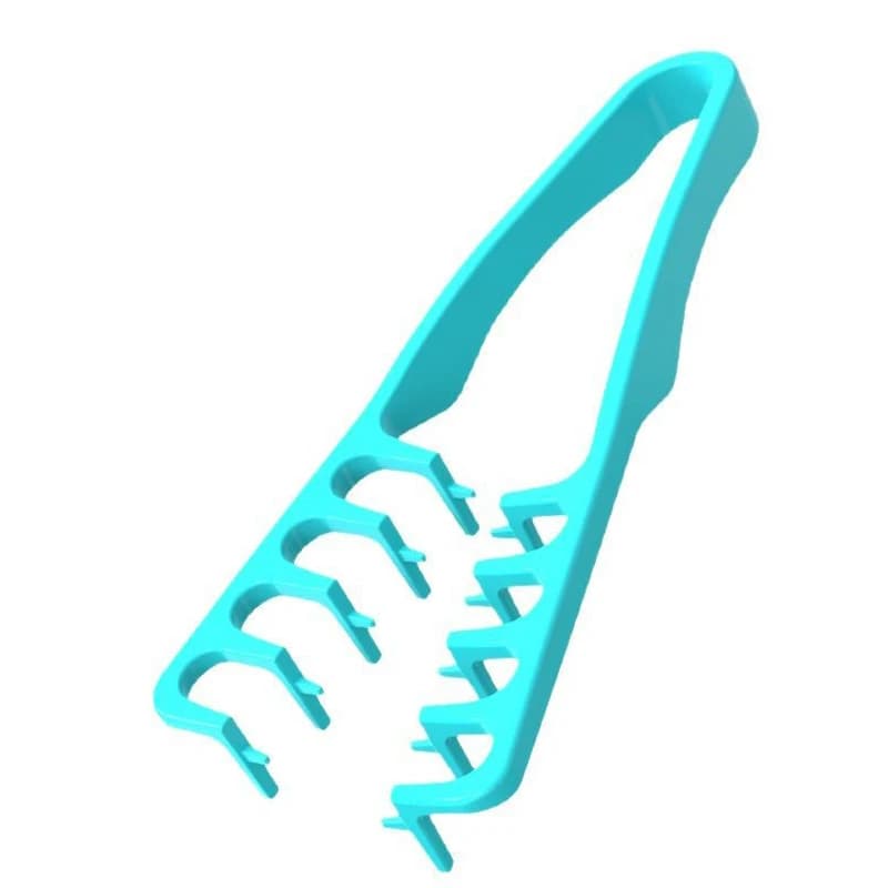 Peigne de coiffure volumisant à dents larges, outils de bouclage, Texture moelleuse pour hommes, idéal pour tous les Types de cheveux, outils de