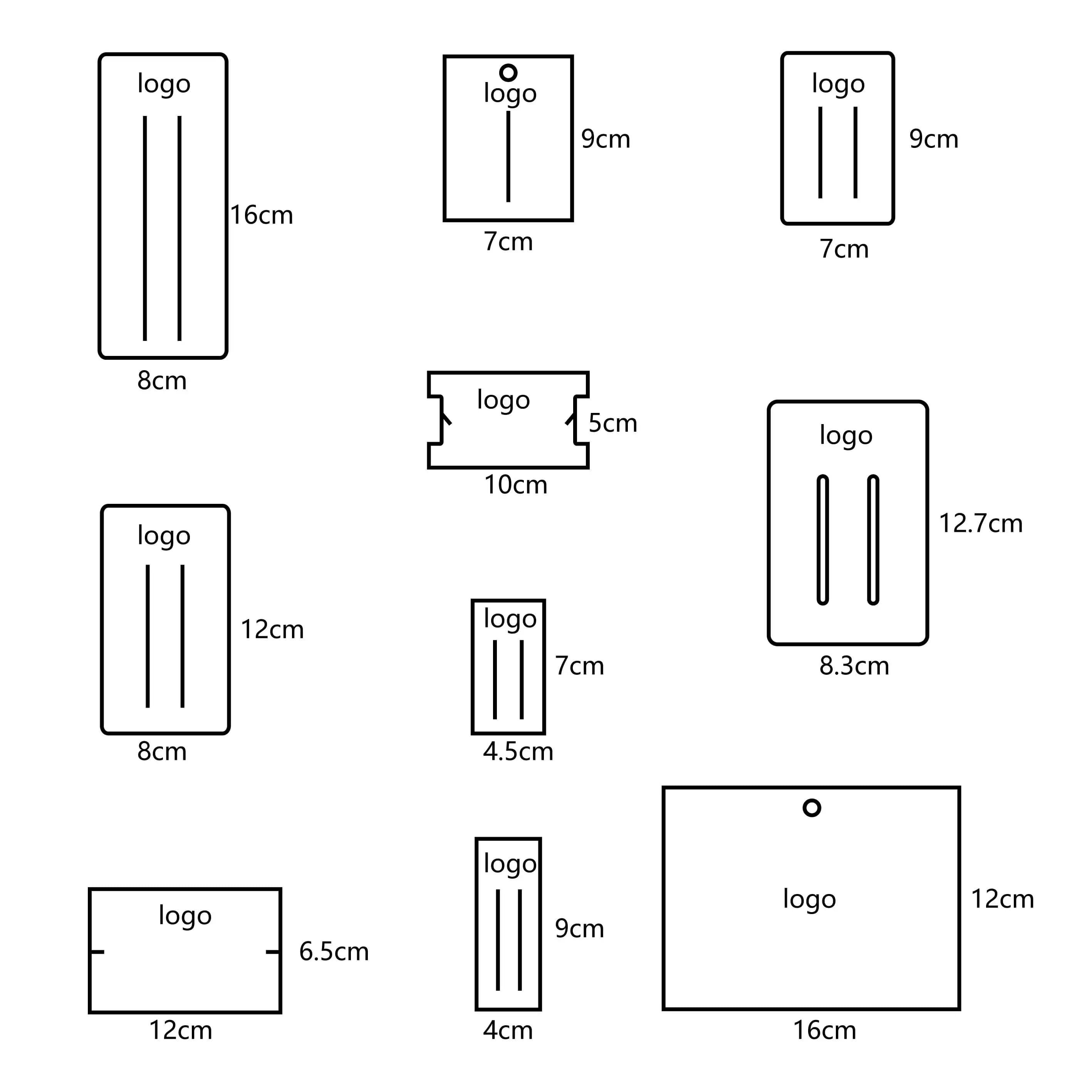 Présentoir Personnalisé pour Bijoux avec Logo Privé – Carte, Pince à Cheveux, Bandeau, Bracelet, Support pour Cheveux, Collier, Boucles