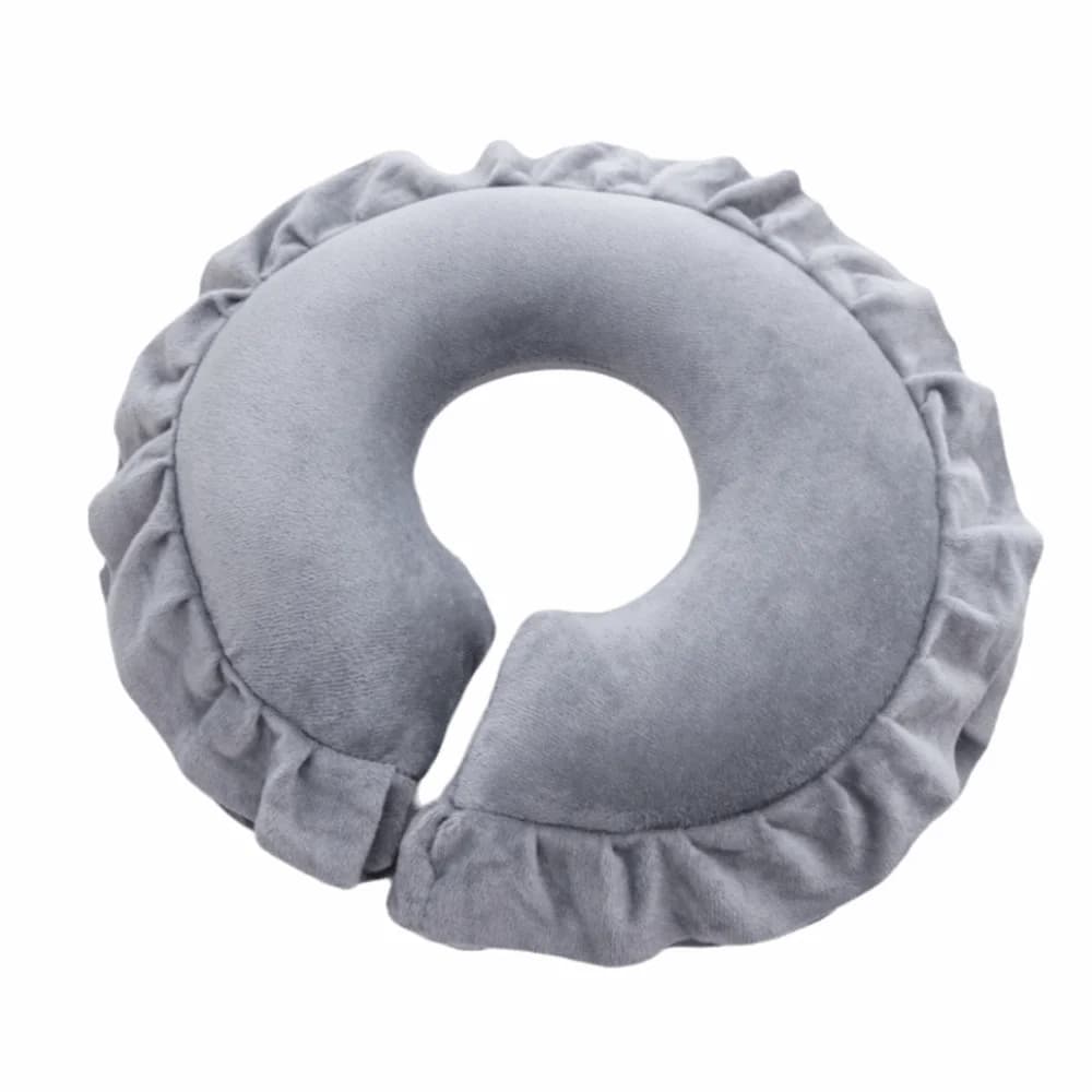 Coussin de massage confortable en coton PP avec trou pour le visage, support facial doux pour les soins du visage
