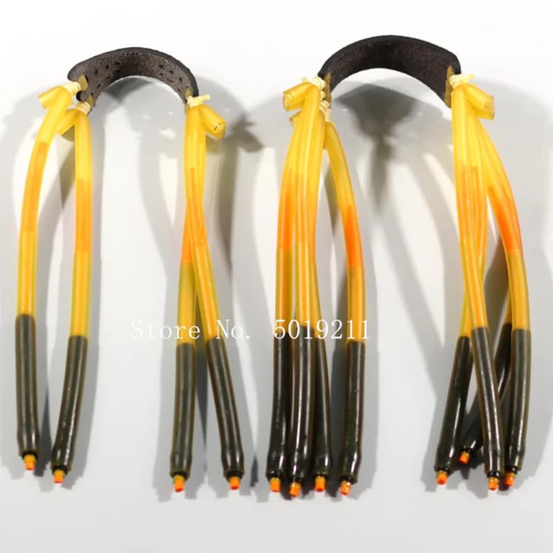 Artificiel astiques en caoutchouc fortement élastiques pour fronde, catapulte, arc, chasse, sports de plein air, jeu, jouets, accessoires, outils