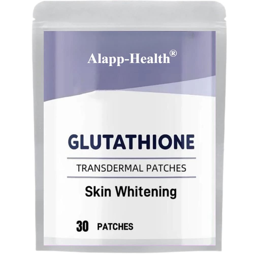 Patchs Transdermiques au Glutathion pour Blanchiment de la Peau, 30 Pièces, Fourniture d'un Mois