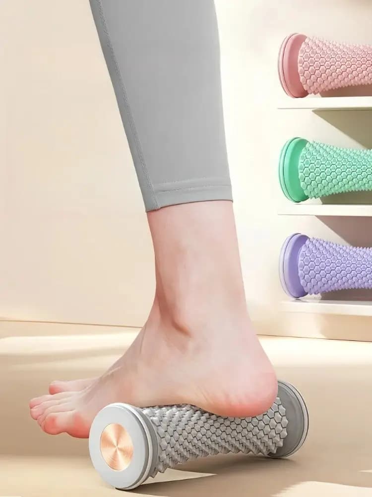 Masseur de pieds rouleau de Massage Yoga boule de Massage rouleau de Fascia plantaire soins de Relaxation musculaire rouleaux de Massage de pieds