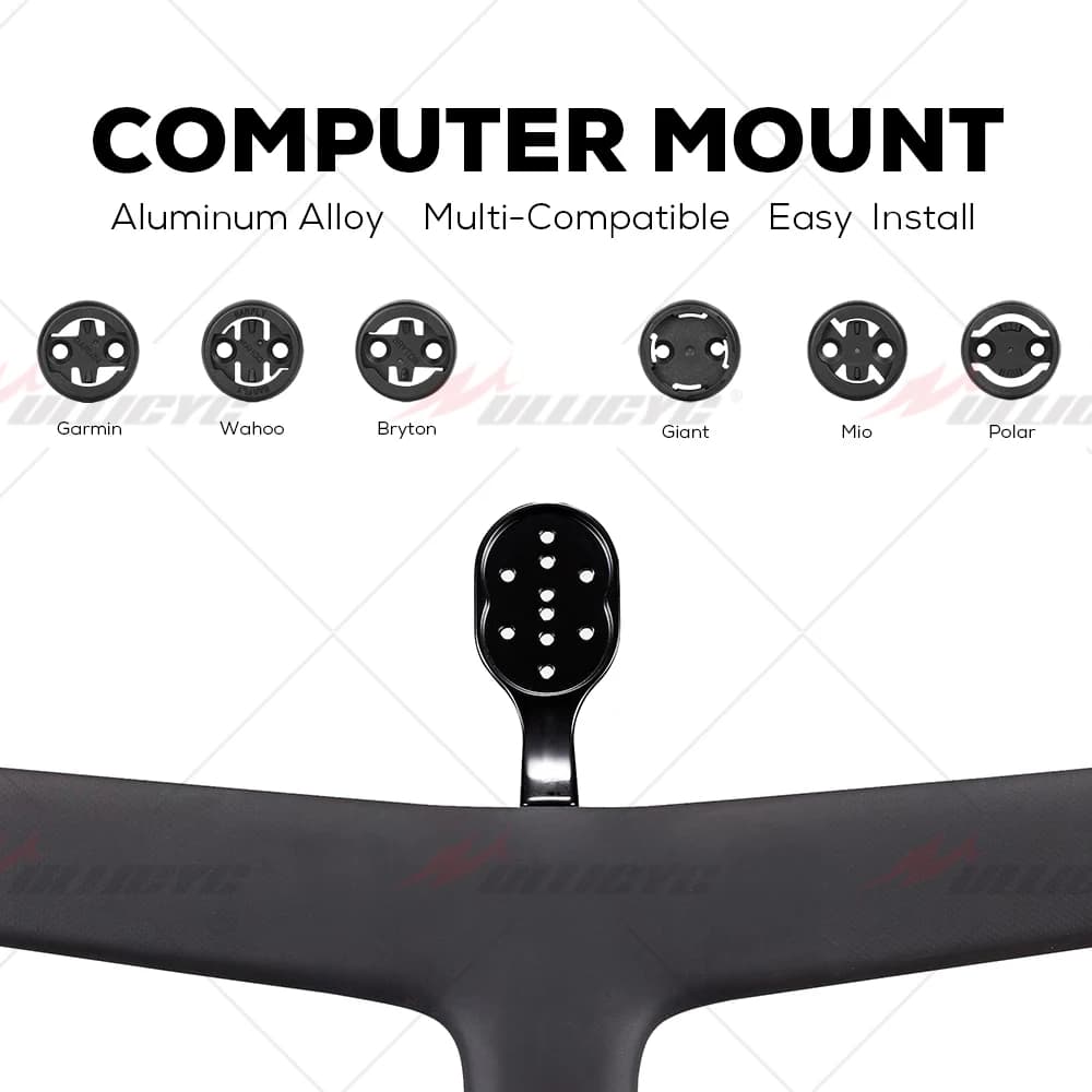 Support d'ordinateur sans Logo pour SL8/SL7, support de chronomètre GPS pour vélo Garmin Gopro Bryton Wahoo en alliage d'aluminium
