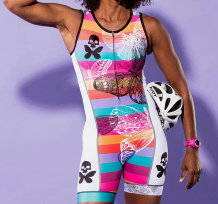 Betty – gilet de natation Iron Man pour femmes, combinaison de sport de plein air, cyclisme, Route, combinaison