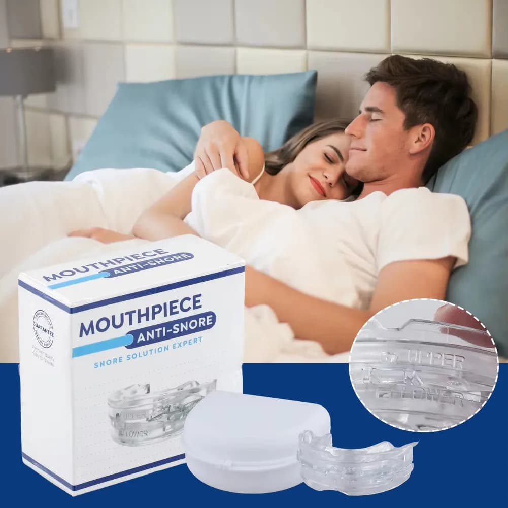 Protège-dents Anti-ronflement réglable, dispositif de sommeil, bouchon de bruxisme, améliore le sommeil