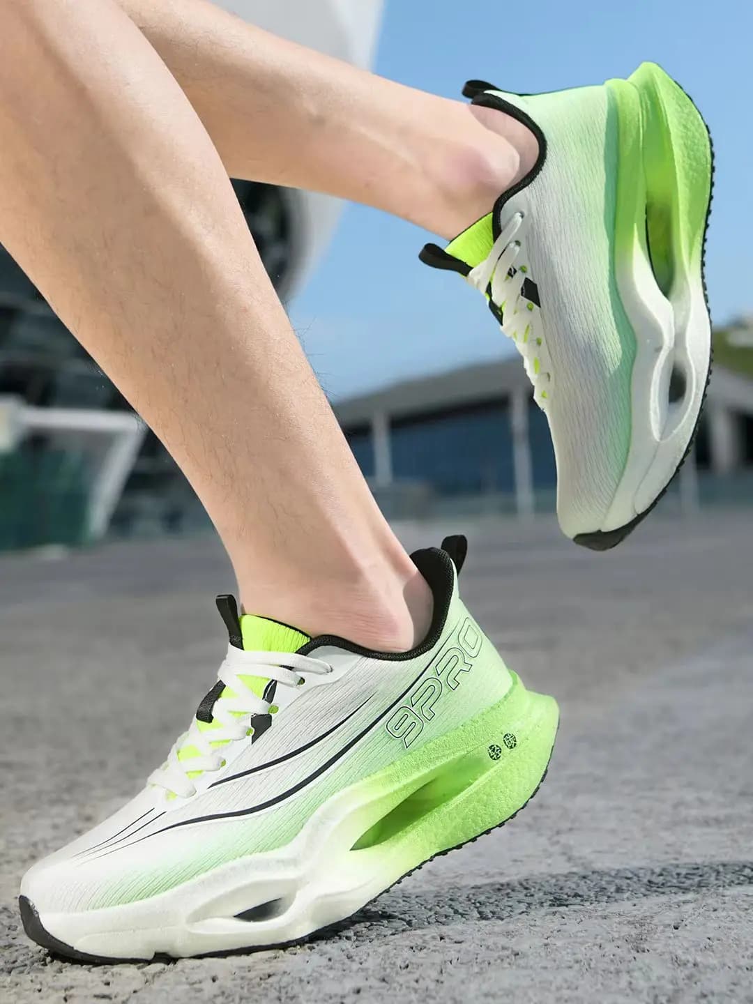 Chaussures de course pour hommes, baskets confortables avec plaque en carbone pour marathon, baskets légères pour femmes, chaussures de sport