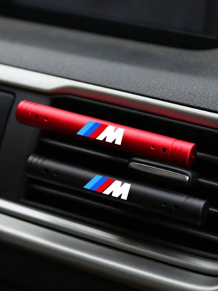 Clip diffuseur d'aromathérapie pour voiture, parfum solide pour emblème BMW M E46 E36 E34 F10 E90 F30 E60 F30 E53 E30 E92 E87